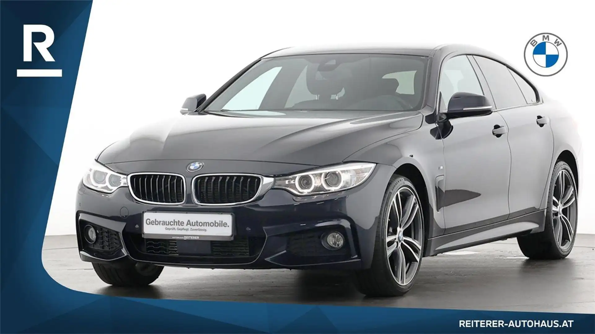 BMW 420 d xDrive Gran Coupe Czarny - 1