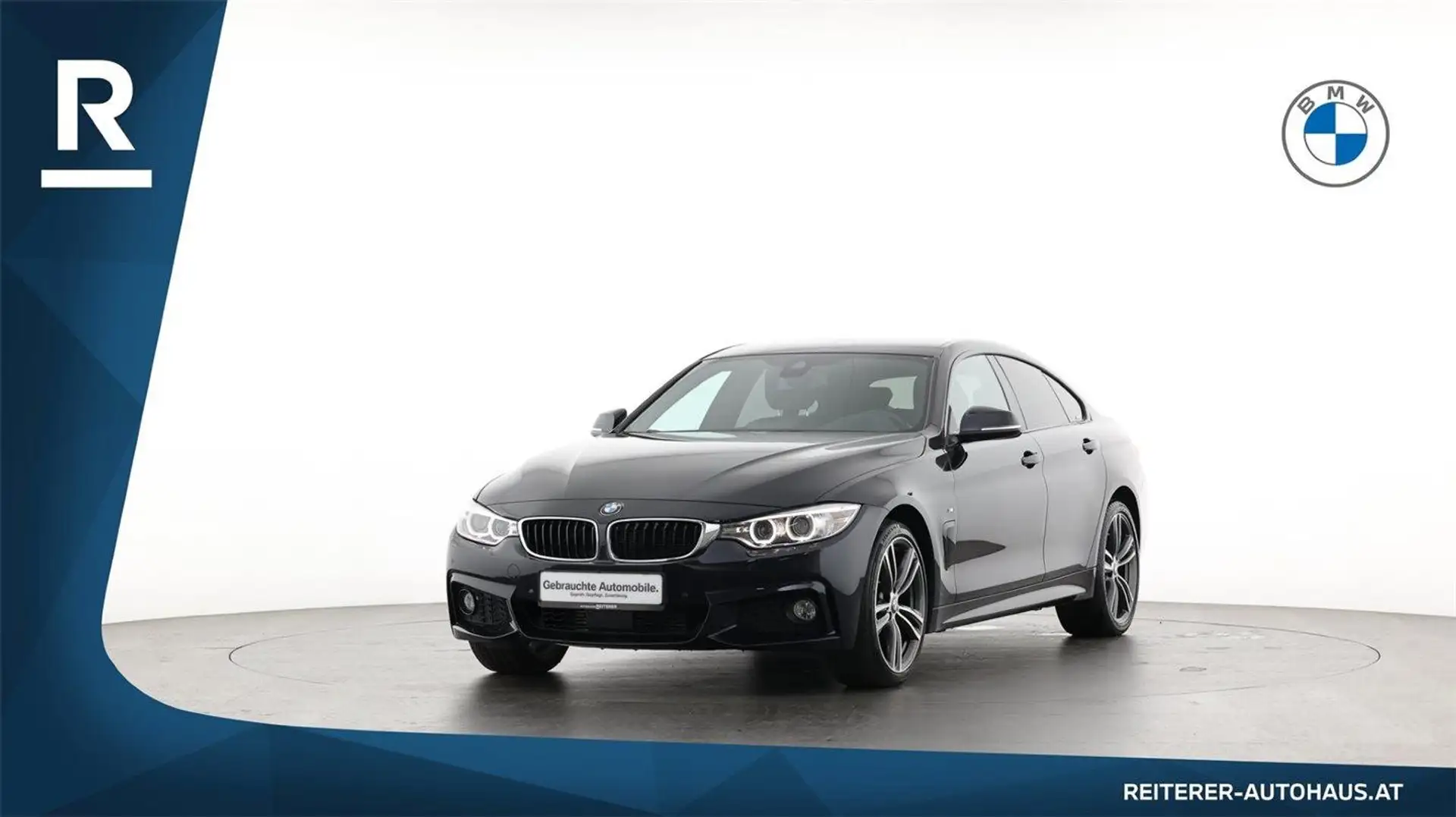 BMW 420 d xDrive Gran Coupe Czarny - 2