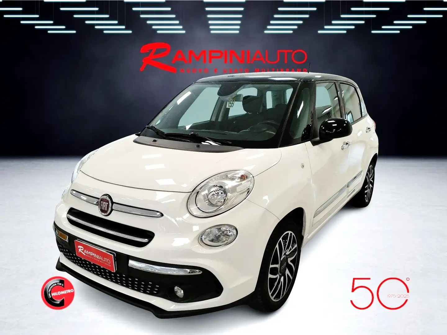 Fiat 500L 1.3 Mlj 95 CV Lounge Unico Prop. Pronta Consegna Bianco - 2