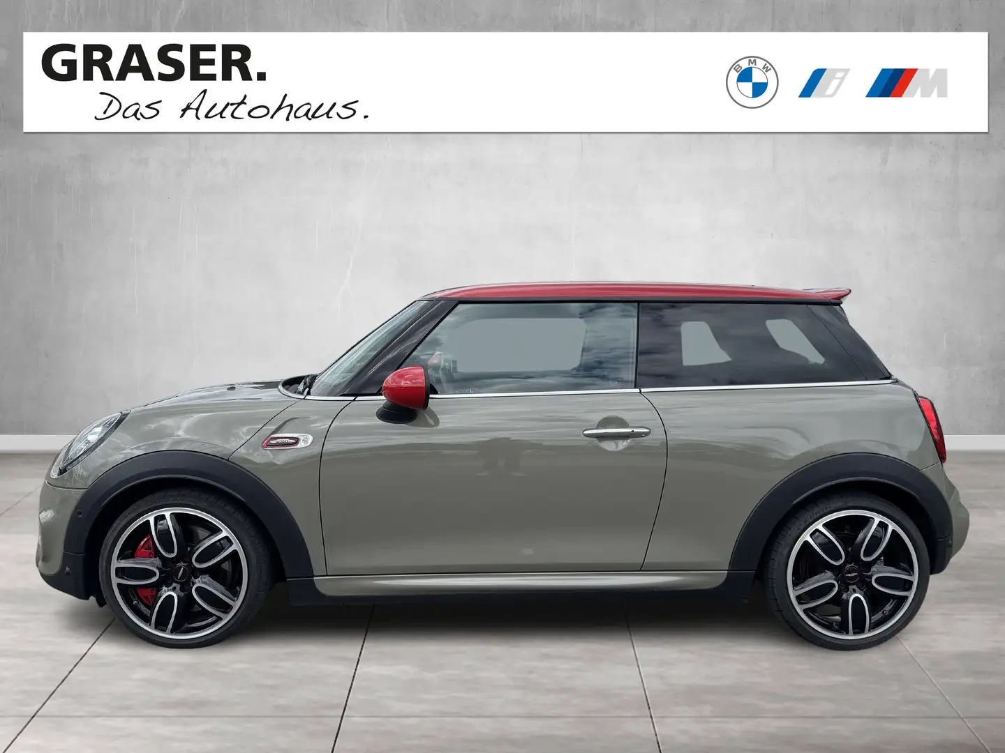 MINI John Cooper Works 3-trg. CHILI HUD+RFK+ACC+HK+HIFI Grigio - 2