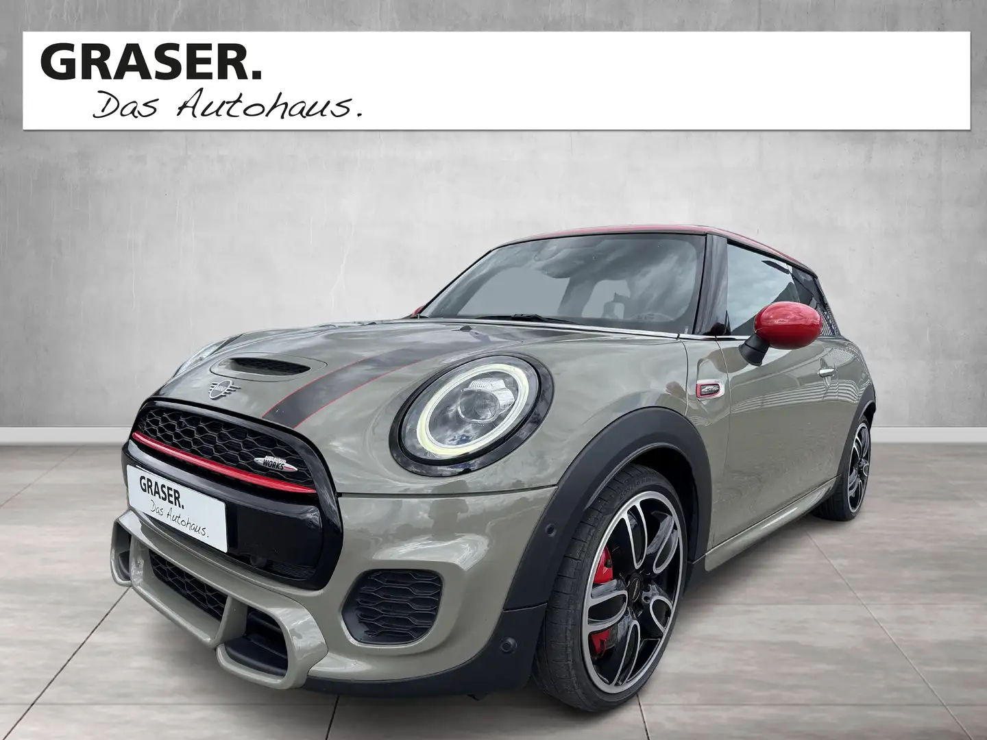 MINI John Cooper Works 3-trg. CHILI HUD+RFK+ACC+HK+HIFI Grau - 1