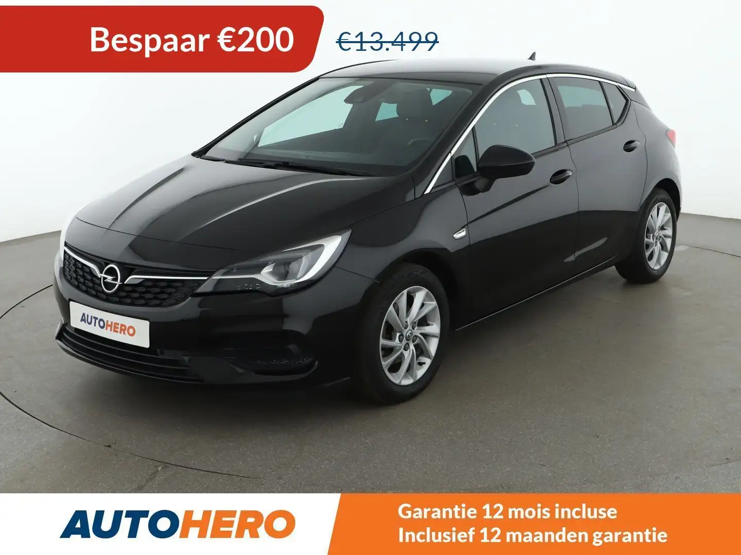 Opel Astra 1.2 Turbo Elegance Start/Stop Noir - 1