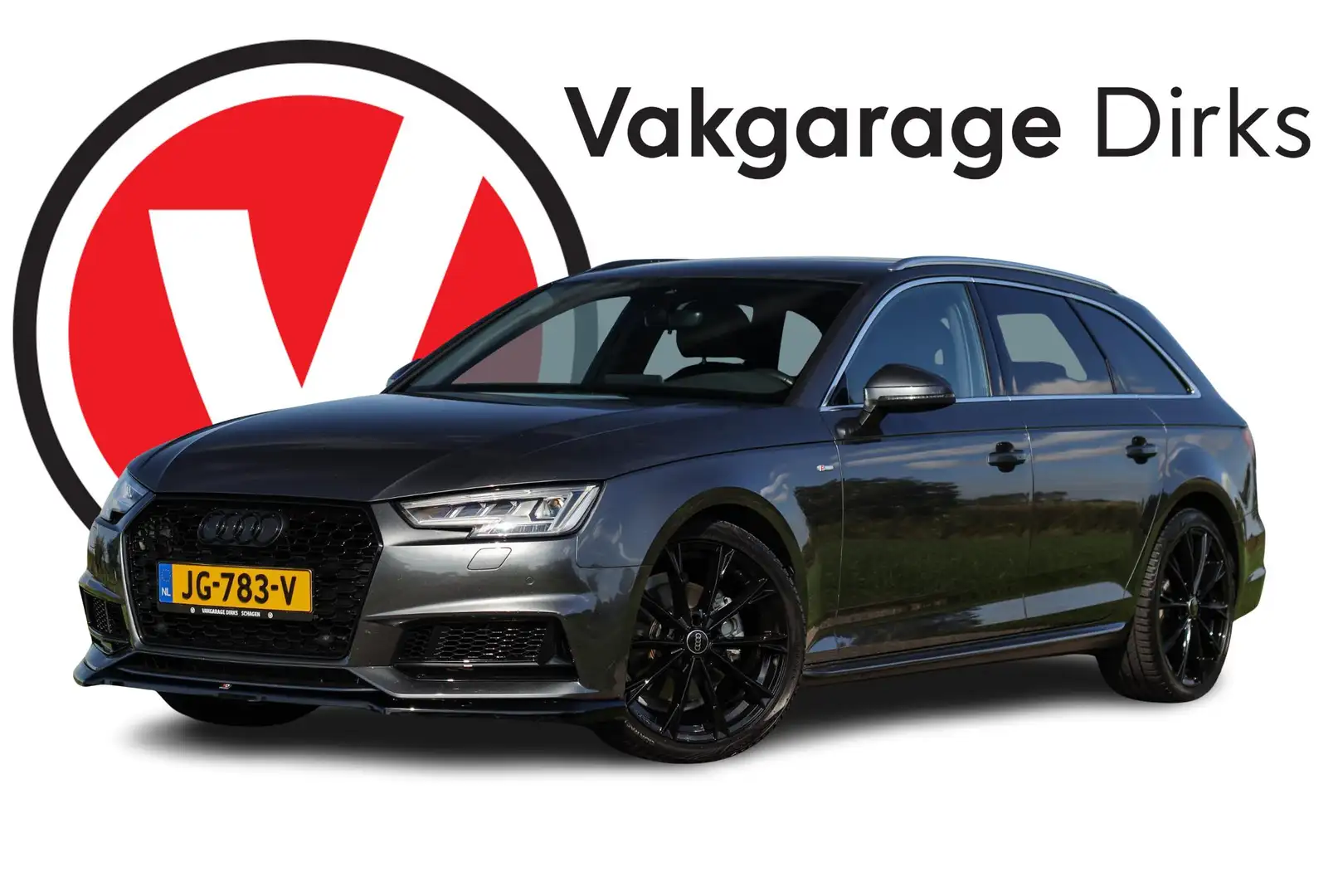 Audi A4 Avant 2.0 TFSI 190 PK S-Line ✅ Matrix LED ✅ B&O ✅ Gris - 1