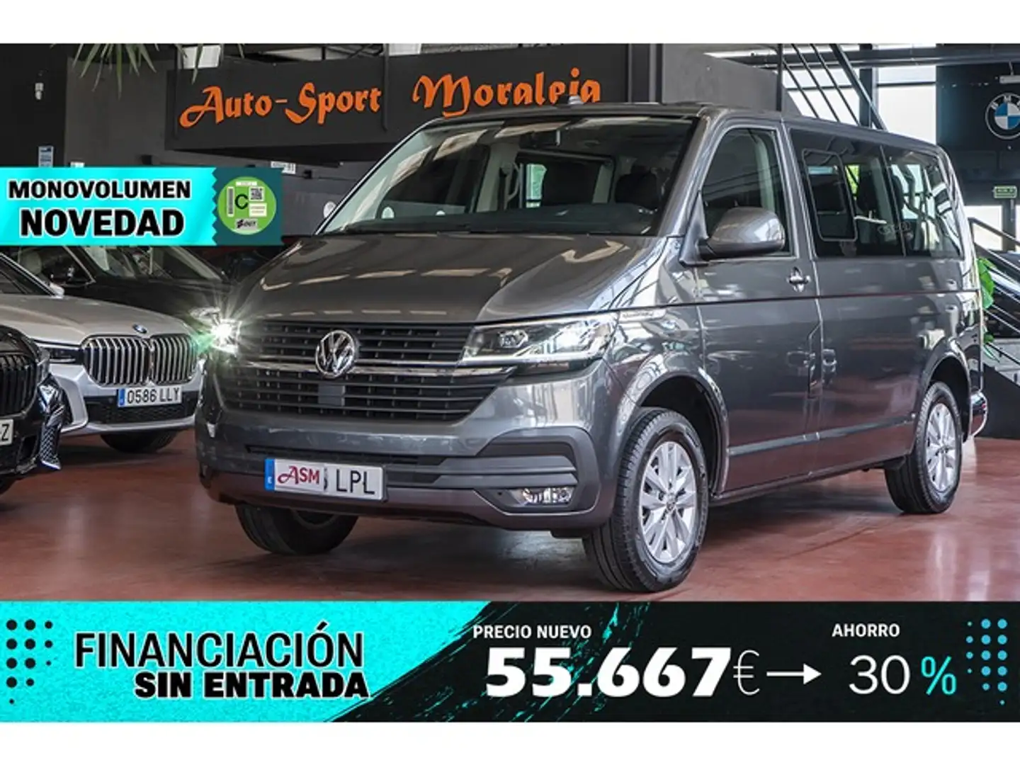 Volkswagen T5 Caravelle 2.0BiTDI Comfortline DSG Gris - 1