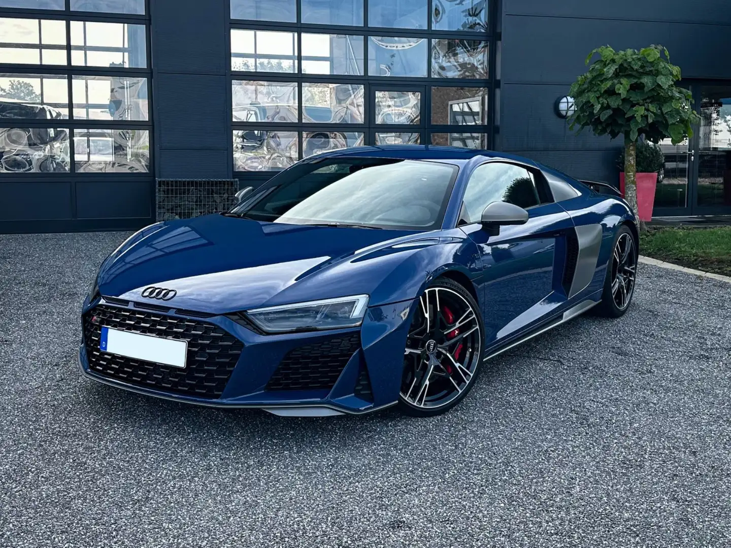 Audi R8 Coupe 5.2 Qtro. performance SCHALEN B&O LASER Modrá - 1