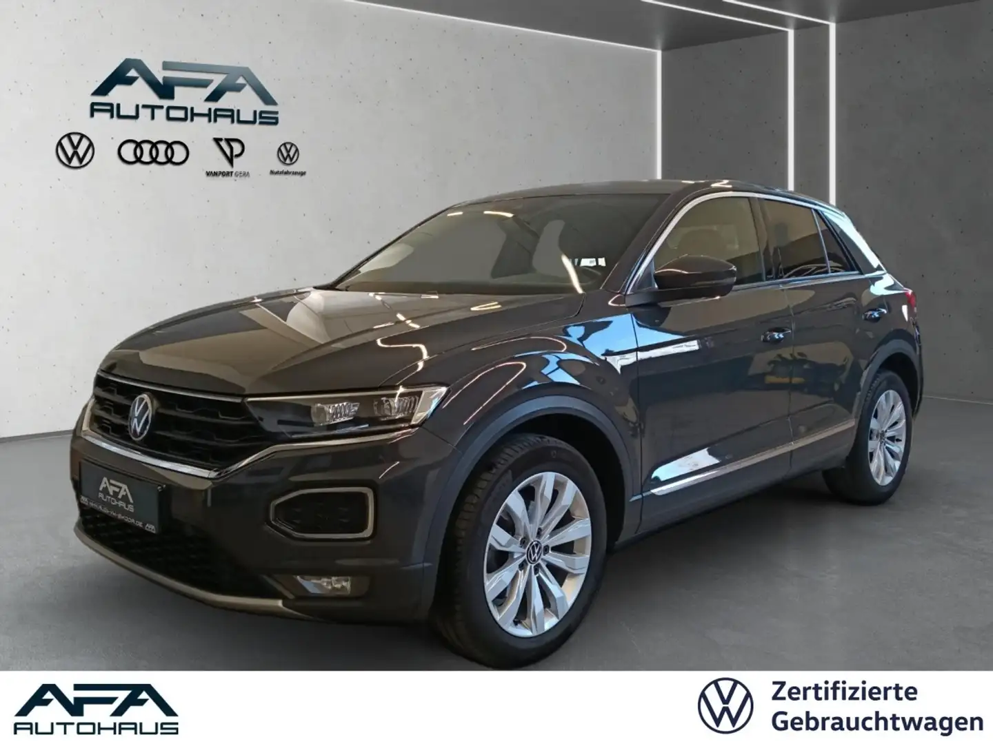 Volkswagen T-Roc 1.5 TSI Sport DSG Navi*LED*ACC*SHZ*DAB+ Grau - 1