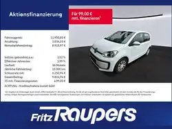 Volkswagen up! 1.0 +ALLWETTER+KLIMA