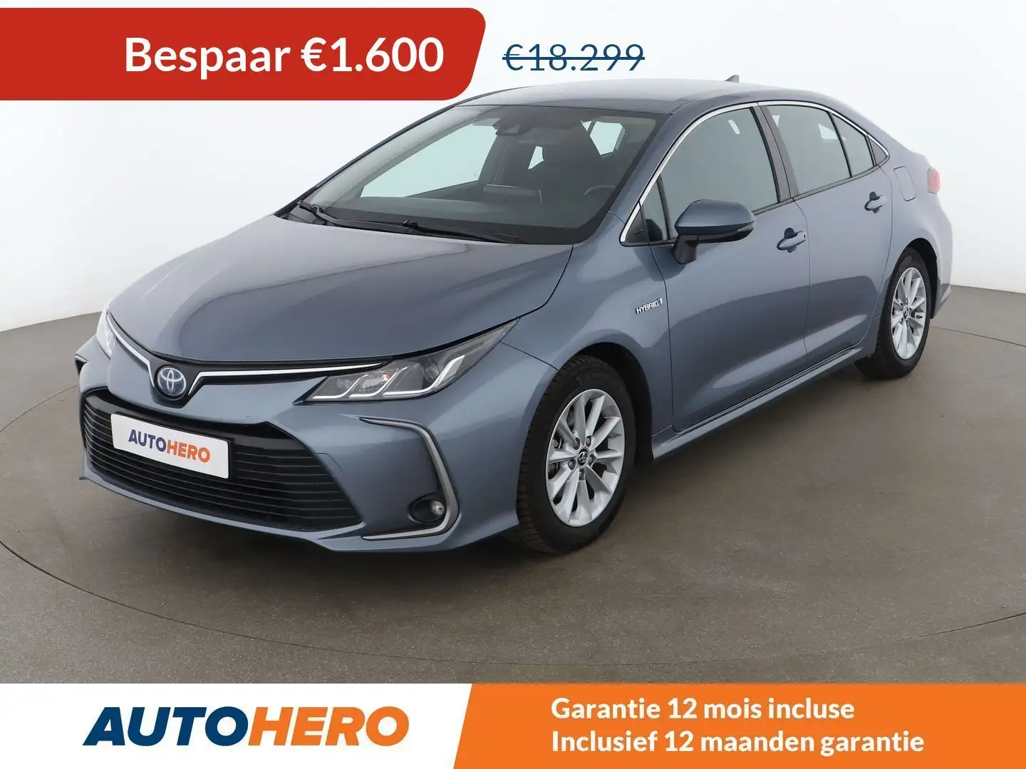 Toyota Corolla 1.8 Hybrid Club Gris - 1