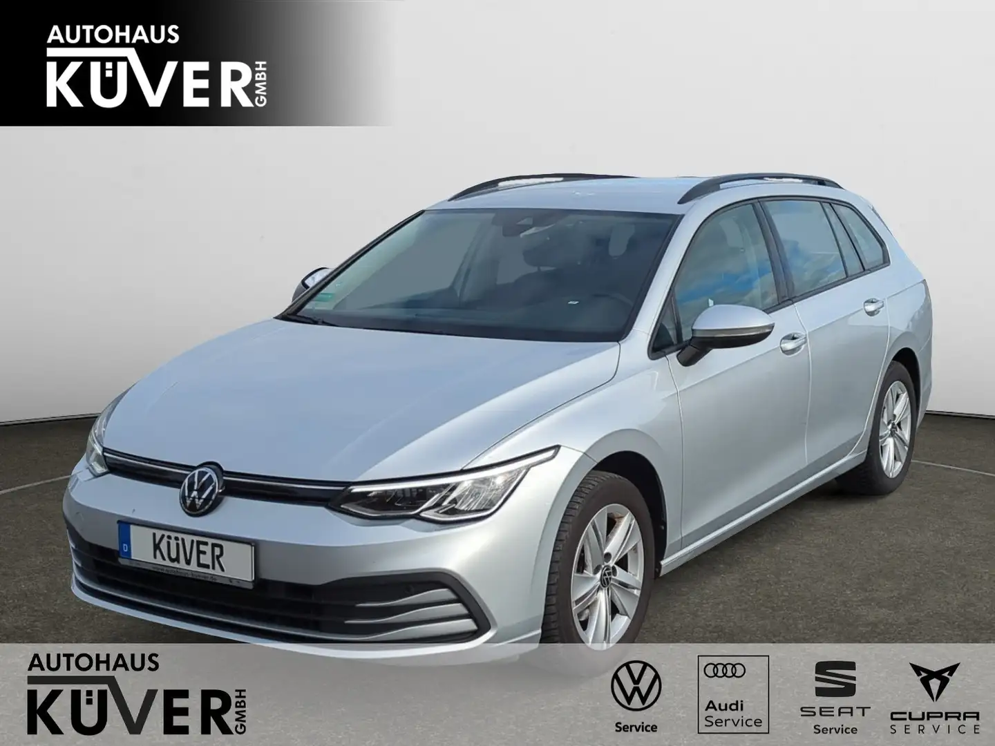 Volkswagen Golf Variant 1.5 TSI APP+DAB+VIRT+ACC+LED+NAVI Silber - 1