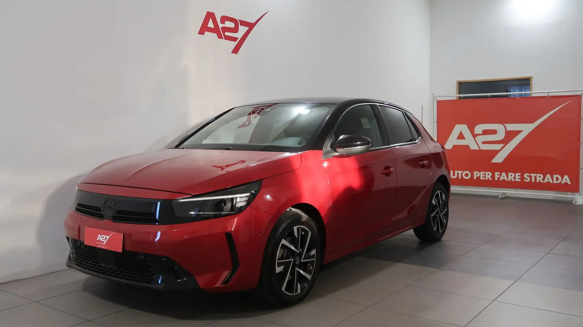 Opel Corsa Corsa 1.2 100 CV GS #CARPLAY#RETRO CAMERA# Rouge - 1