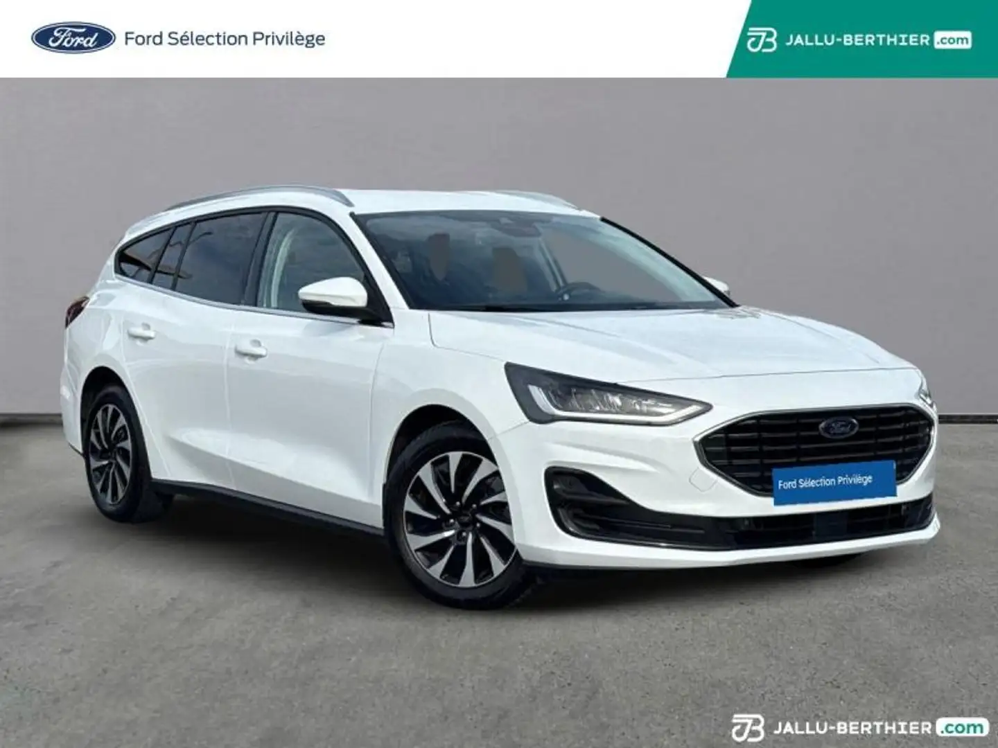 Ford Focus 1.0 Flexifuel mHEV 125ch Titanium X Business Powershift Blanc - 2