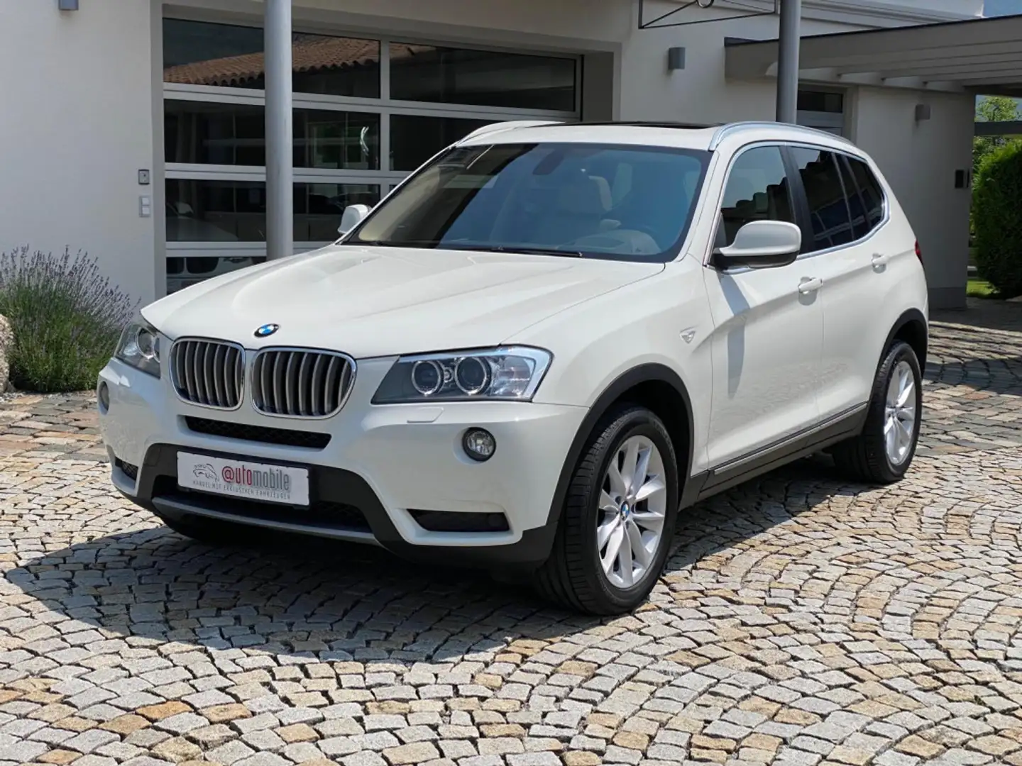 BMW X3 X-Line|Pano|Xenon|Navi|SiMemo|HeUp|PDC|DAB|Shz Blanco - 2