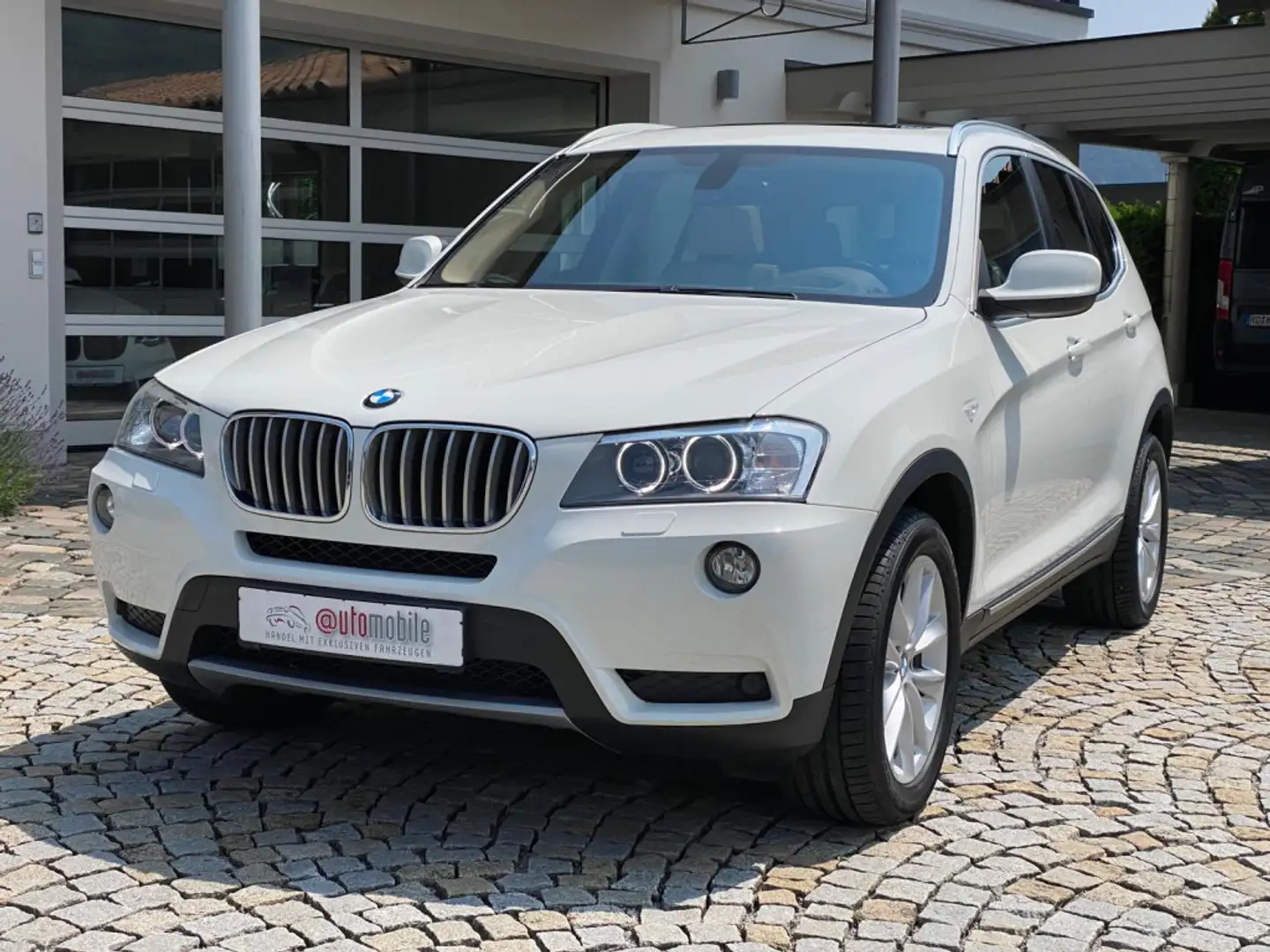 BMW X3 X-Line|Pano|Xenon|Navi|SiMemo|HeUp|PDC|DAB|Shz Blanco - 1