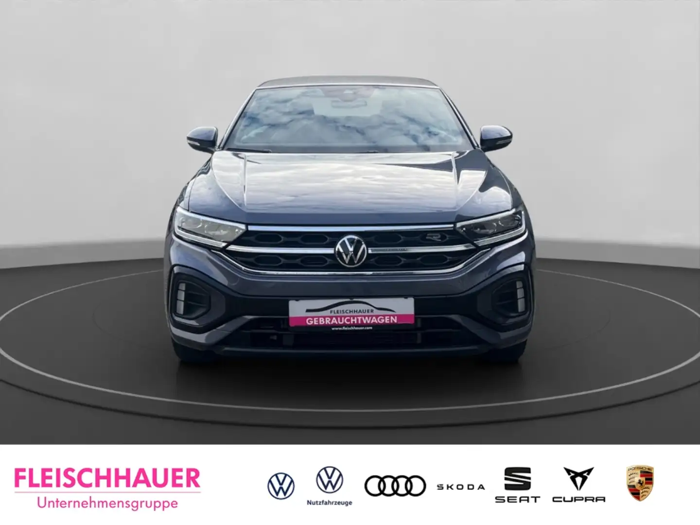 Volkswagen T-Roc Cabriolet 1.5 TSI R-Line Stdhz Subwoofer Grau - 2