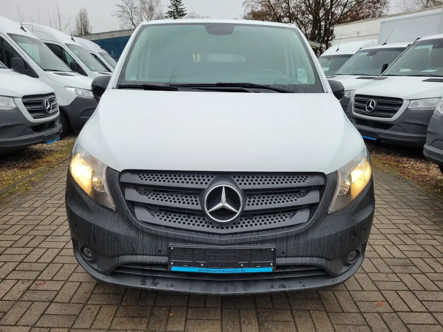 Mercedes-Benz Vito 114 CDI LANG|7G+|RF-KAM|AC|NAVI|17°|1.HAND Weiß - 2