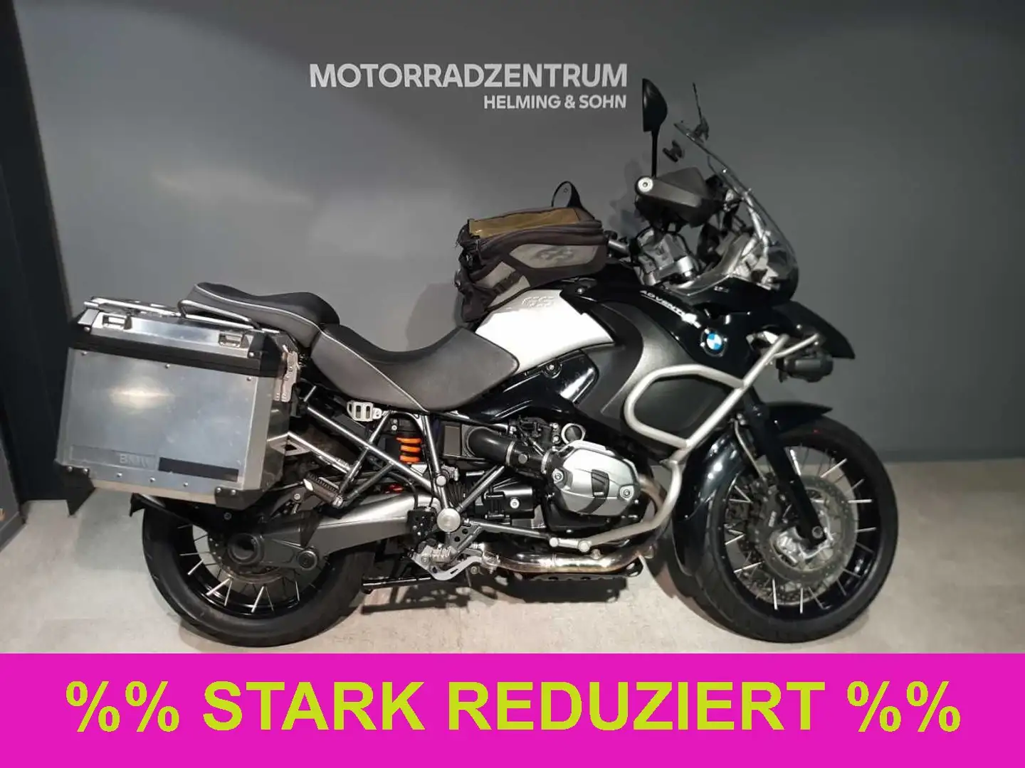 BMW R 1200 GS Adventure Tieferlegung Noir - 1