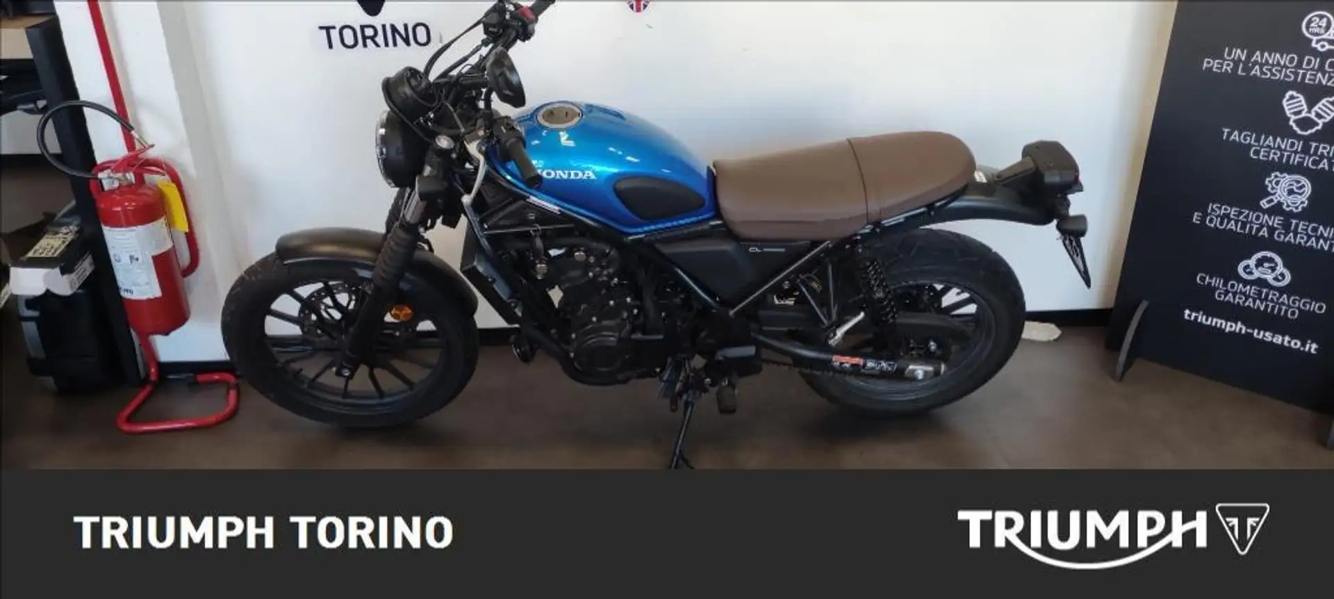 Honda CL 500 Blu/Azzurro - 2