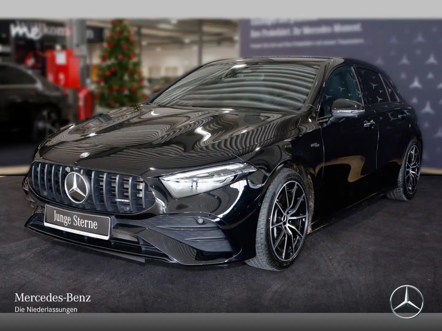 Mercedes-Benz A 35 AMG A 35 4M Kompakt AMG+360°+MULTIBEAM+BURMESTER+TOTW Noir - 2