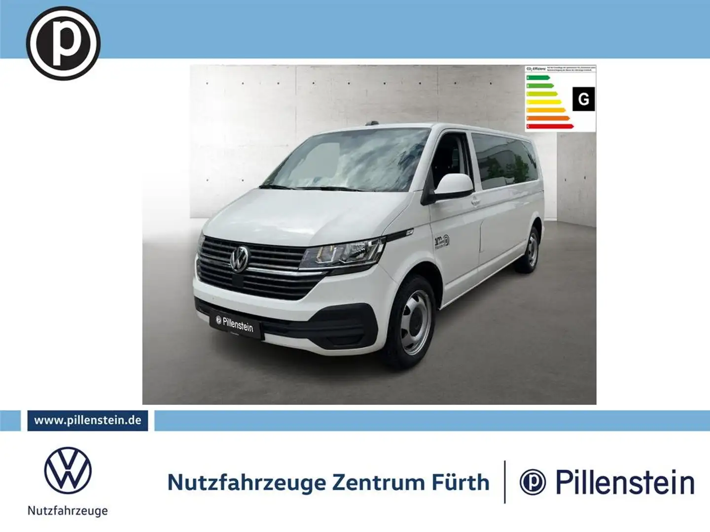 Volkswagen T6.1 Kombi 6.1 LR DSG KLIMA SITZHZG NAVI KAMERA GRA White - 1
