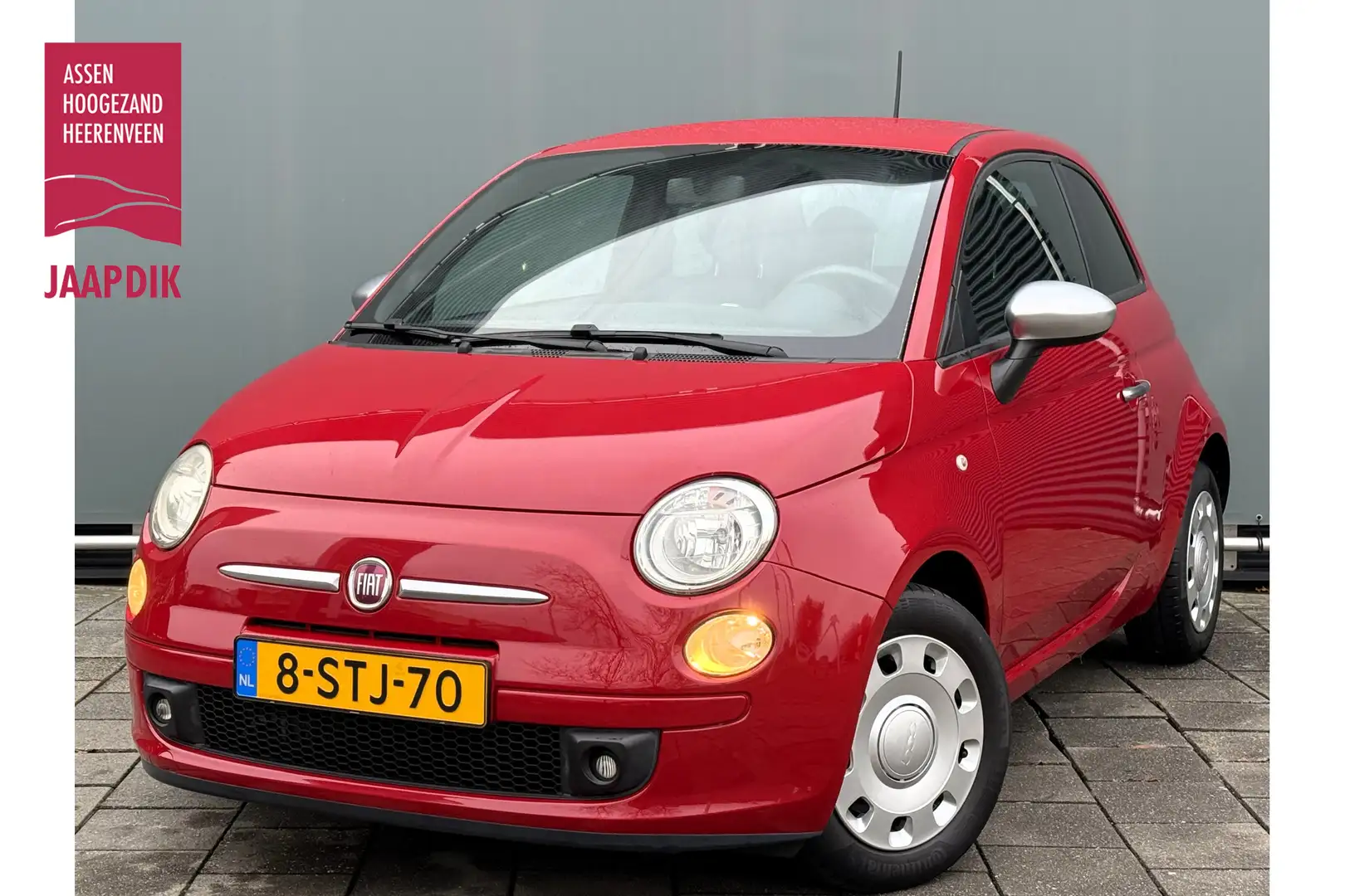 Fiat 500 BWJ 11-2013 | 0.9 TwinAir 86PK Street | LEDER/STOF Rood - 1