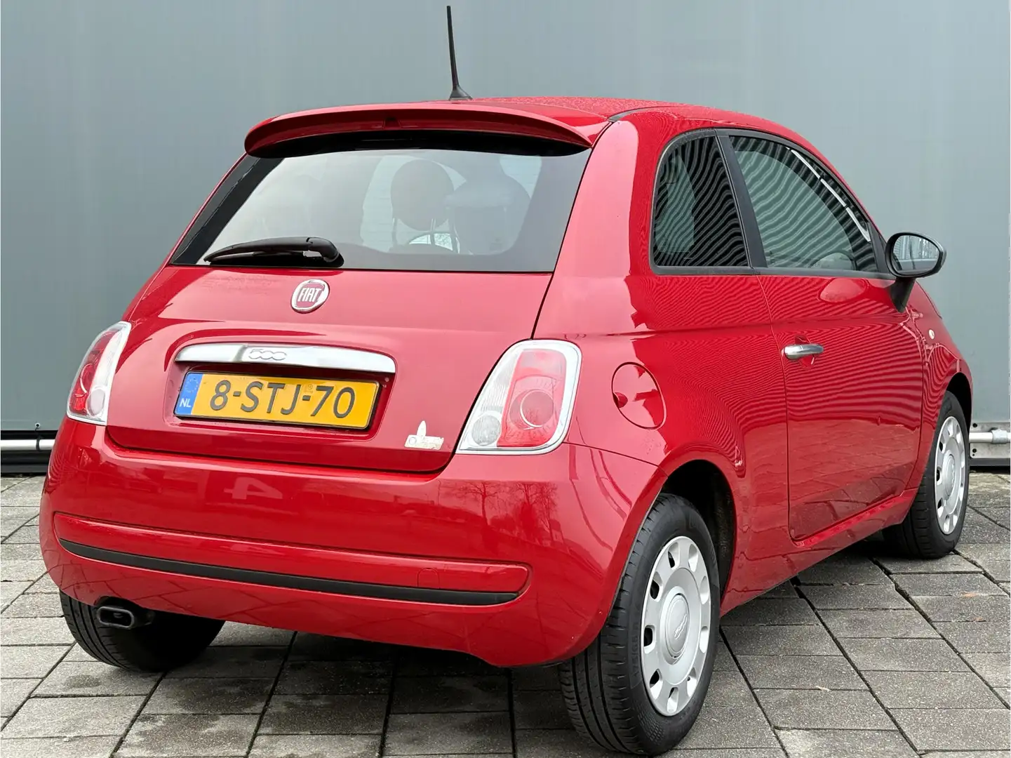 Fiat 500 BWJ 11-2013 | 0.9 TwinAir 86PK Street | LEDER/STOF Rood - 2