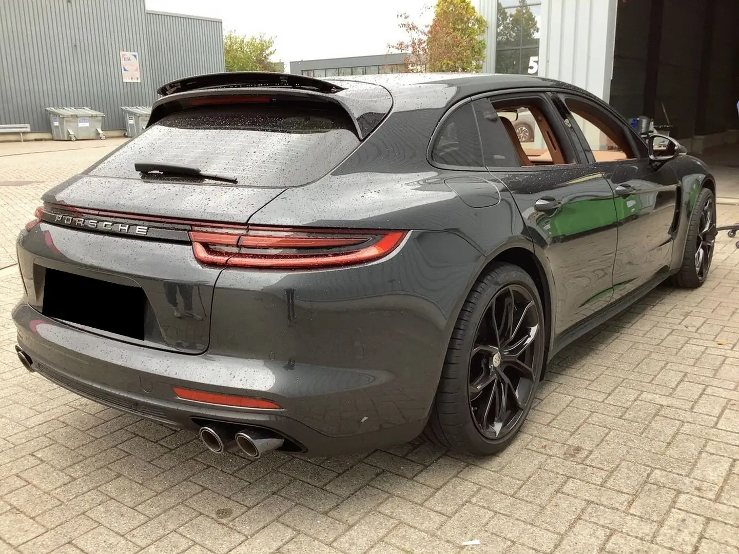 Porsche Panamera Panamera 4 Sport Turismo Brun - 2