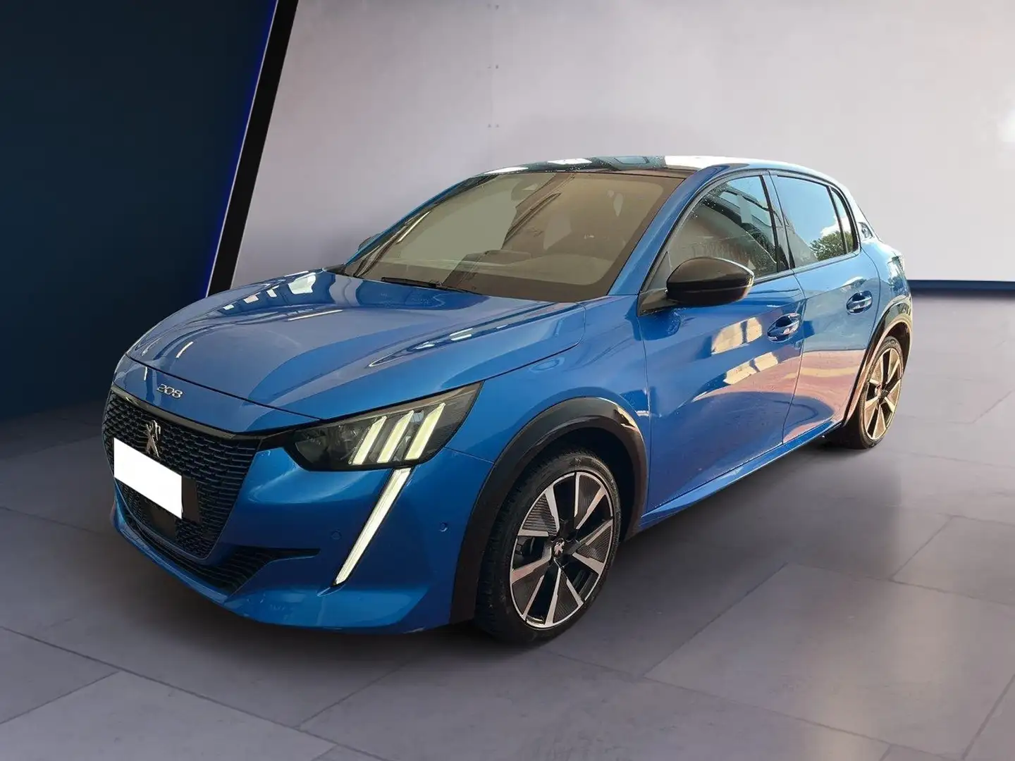 Peugeot 208 II 2019 e- GT Pack 100kW Bleu - 2