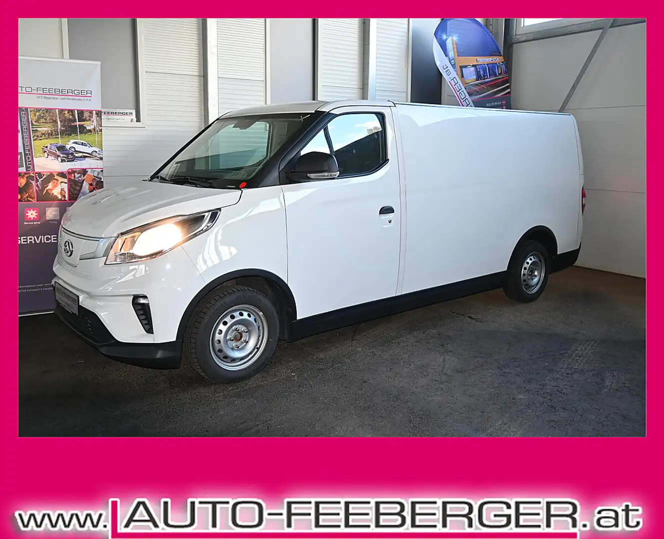Maxus eDeliver 3 Elektromotor 90 kW L1H1 50kWh; Weiß - 1