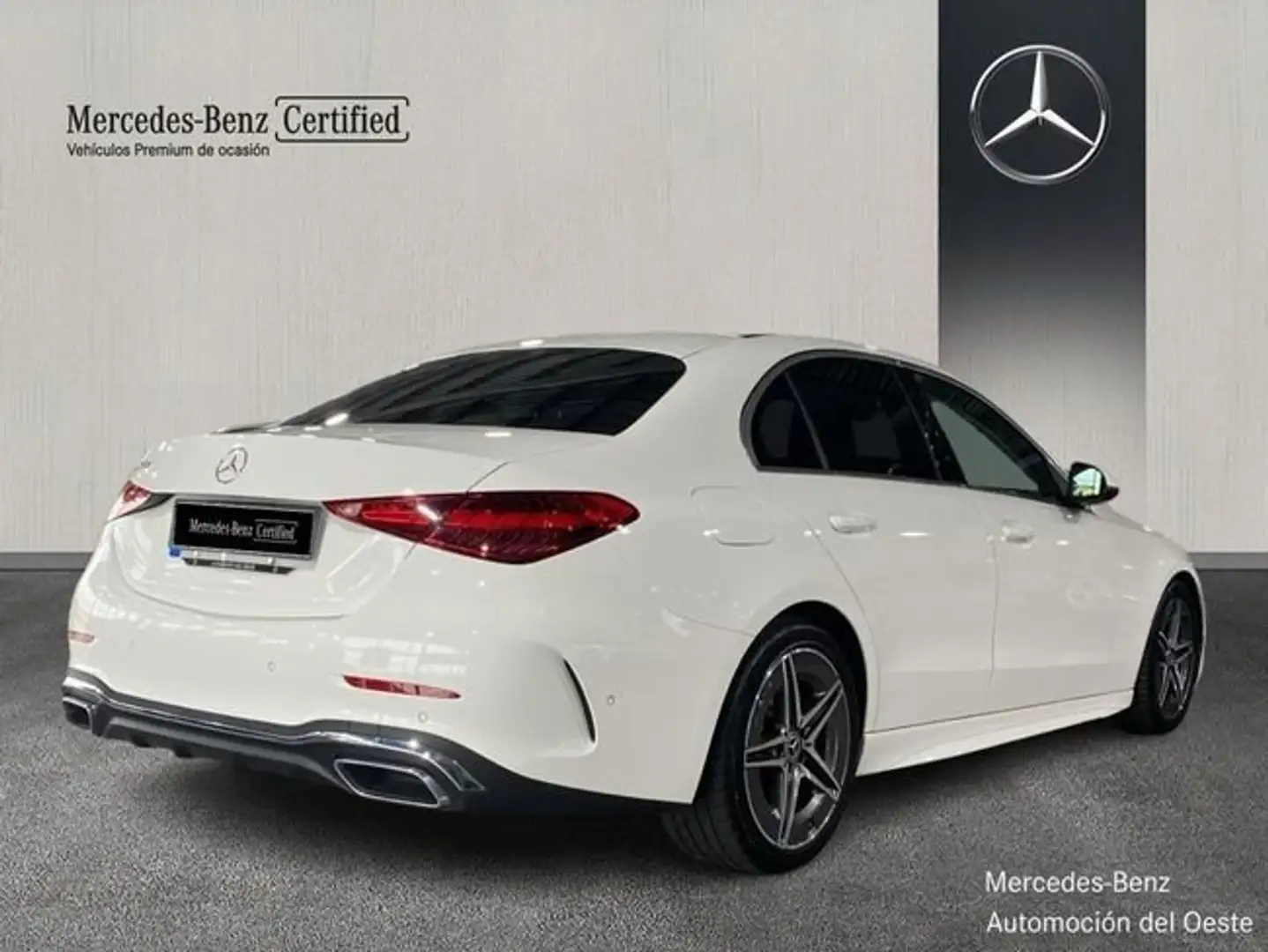 Mercedes-Benz C 200 d AMG Line Blanco - 2