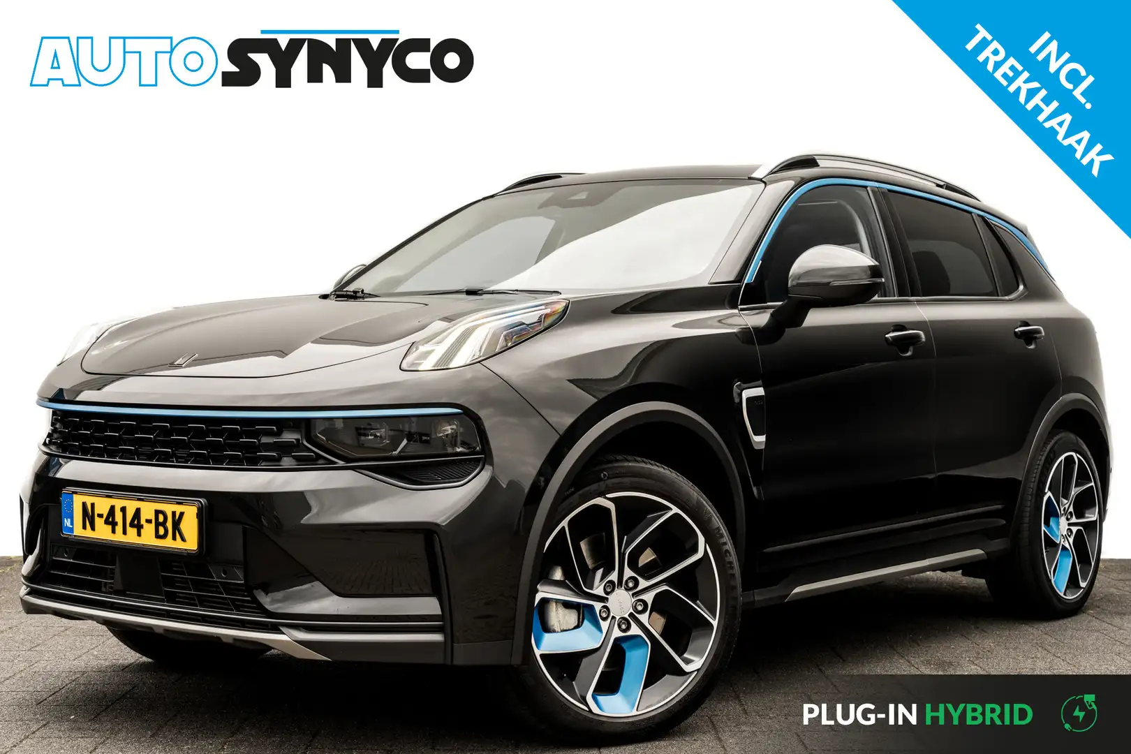 Lynk & Co 01 1.5 Plug-in Hybrid 262 Pk I Trekhaak | Panoramadak Zwart - 1