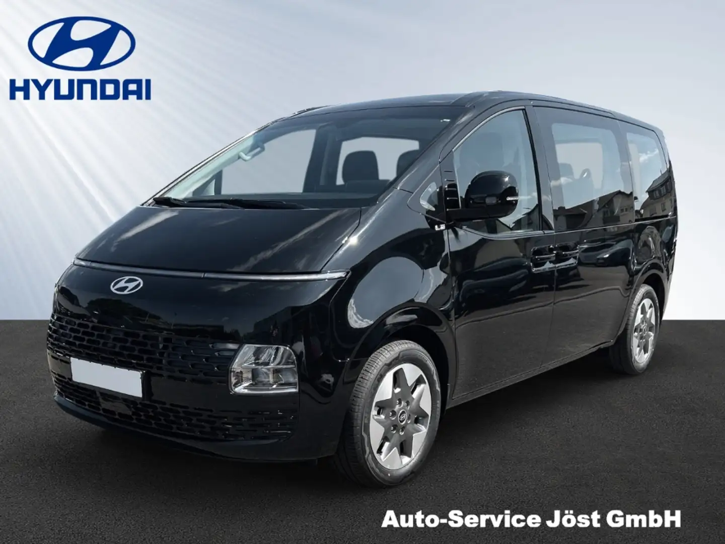 Hyundai STARIA Trend Hybrid 2WD 1.6 T-GDI -9-Sitzer !! Noir - 1