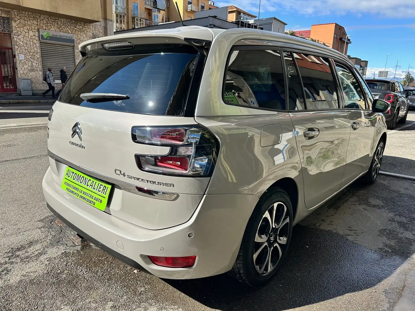 Citroen Grand C4 SpaceTourer 1.2 NO BLOCCHI *7POSTI-PELLE-NAVIG-BAULE ELETTRICO Weiß - 2