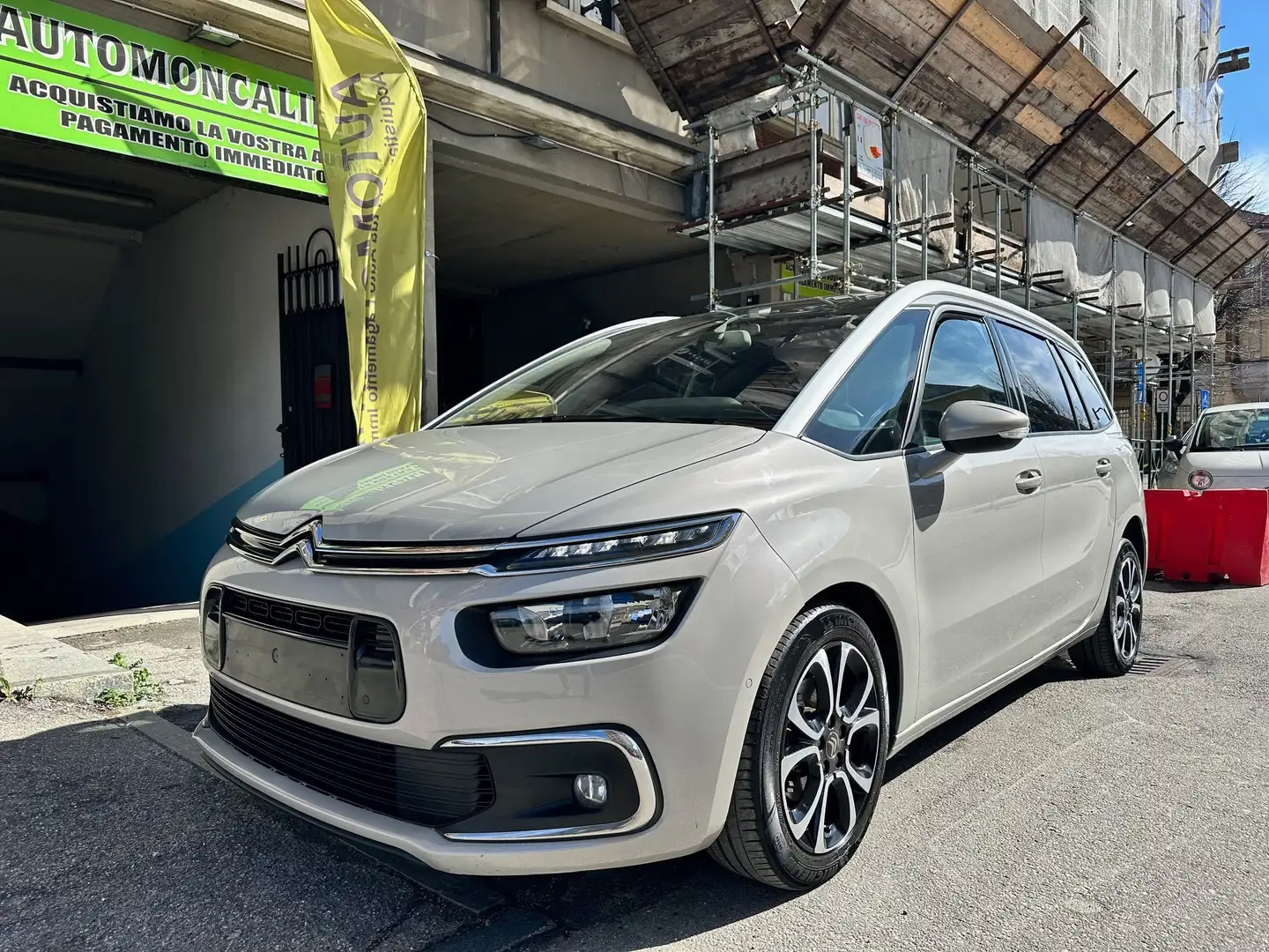 Citroen Grand C4 SpaceTourer 1.2 NO BLOCCHI *7POSTI-PELLE-NAVIG-BAULE ELETTRICO Blanc - 1