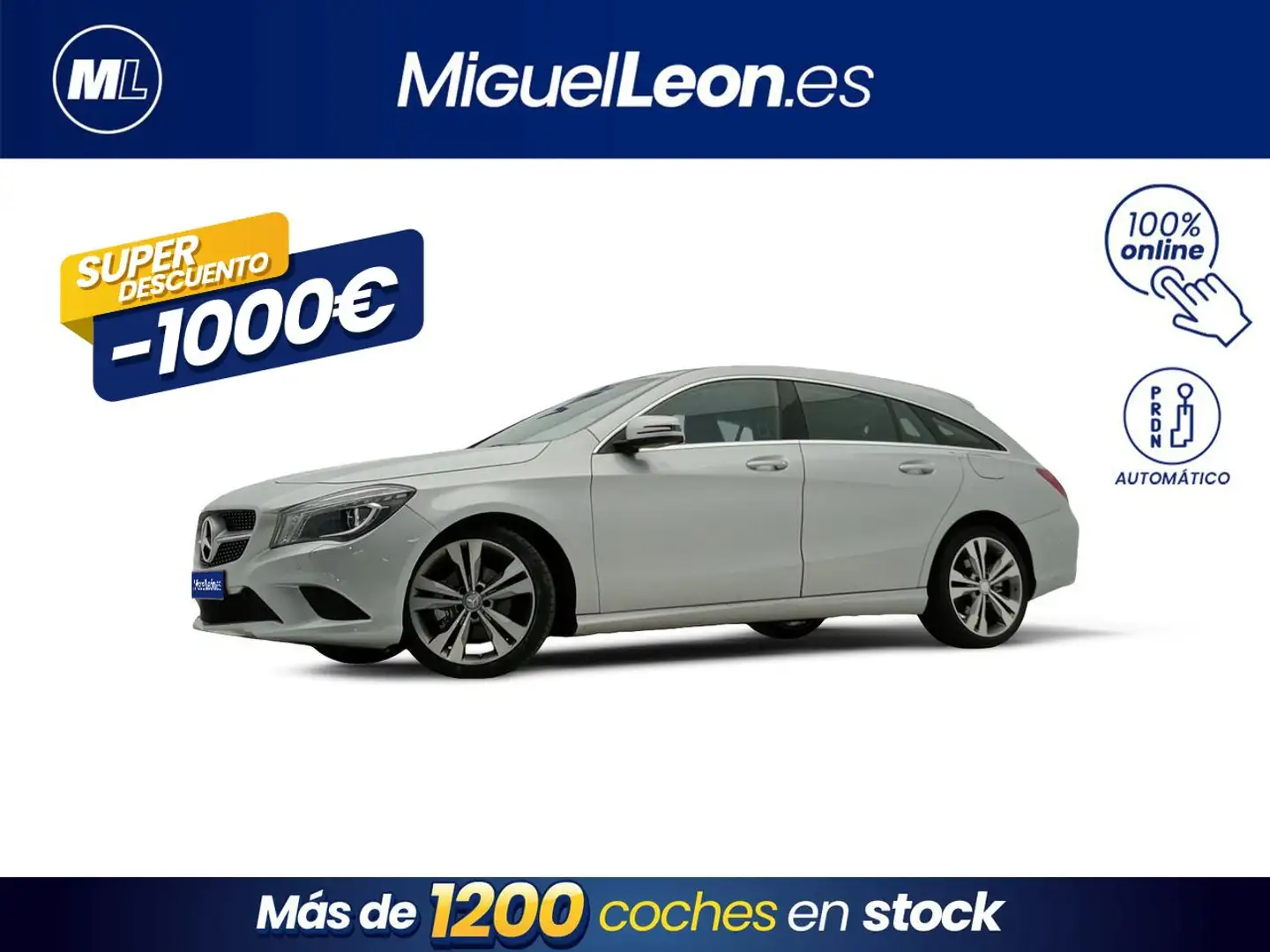 Mercedes-Benz CLA 200 Shooting Brake 200d 7G-DCT Gris - 1