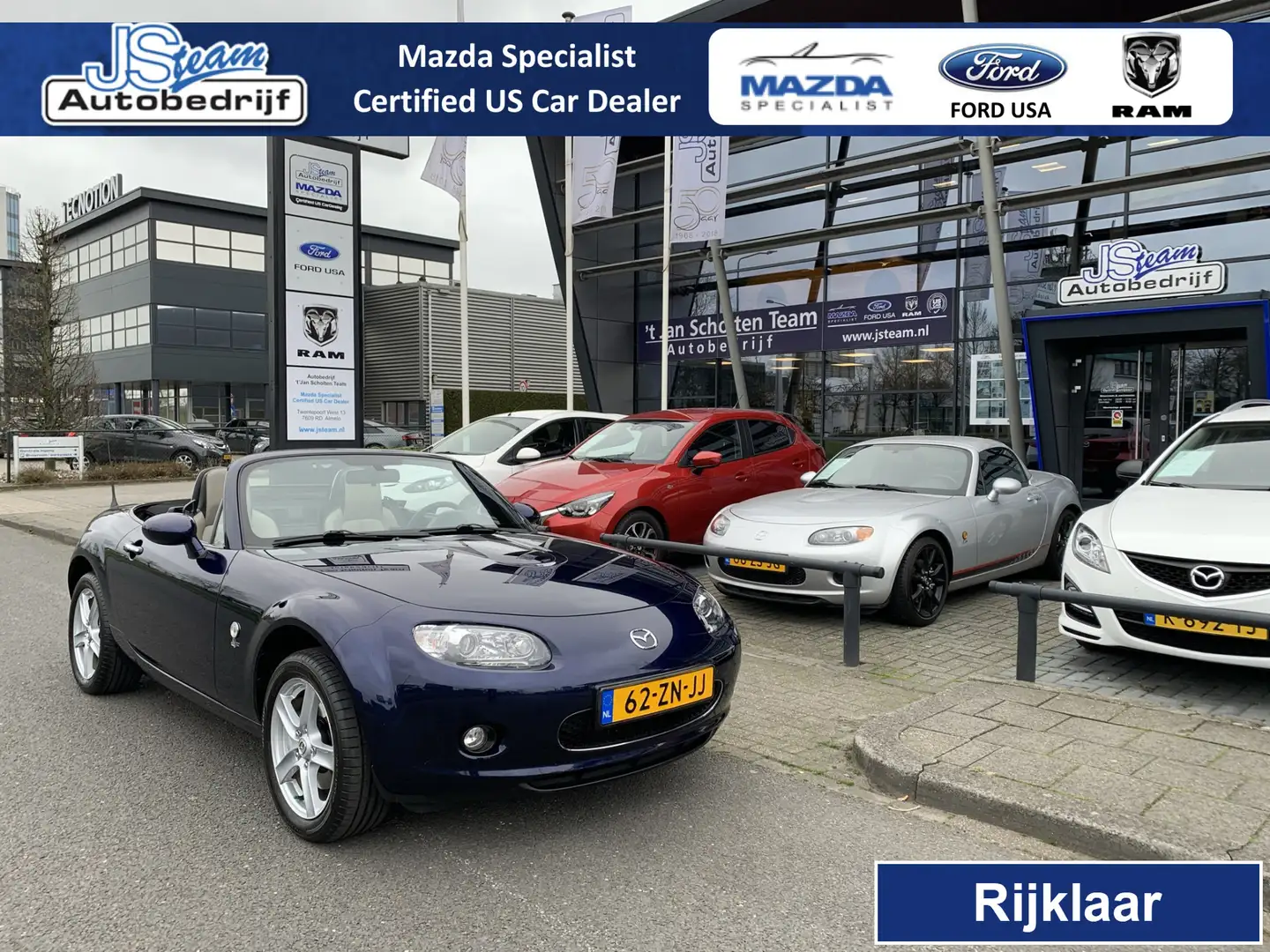 Mazda MX-5 NC Roadster 1.8 Luxury Edition Airco Leder Bleu - 1