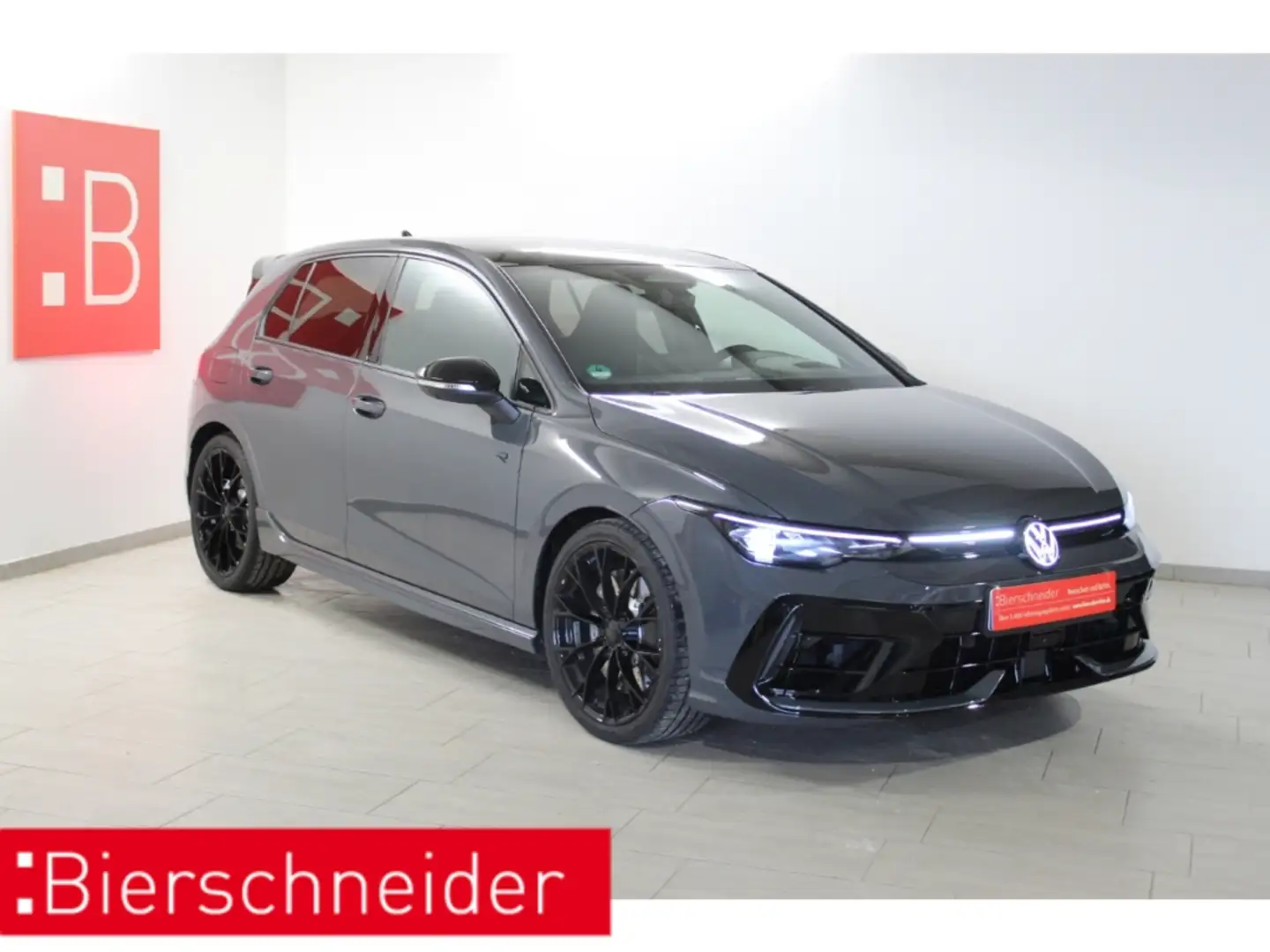 Volkswagen Golf R 8 2.0 TSI DSG 4Mo. PA Black Edition 19 PANO AKRA H Gris - 1