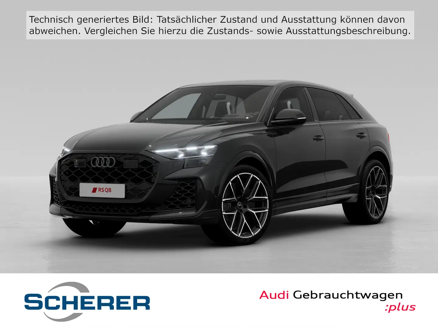 Audi RS Q8 SUV TFSI tiptronic B&O HD-MAT AHK PANO Schwarz - 1