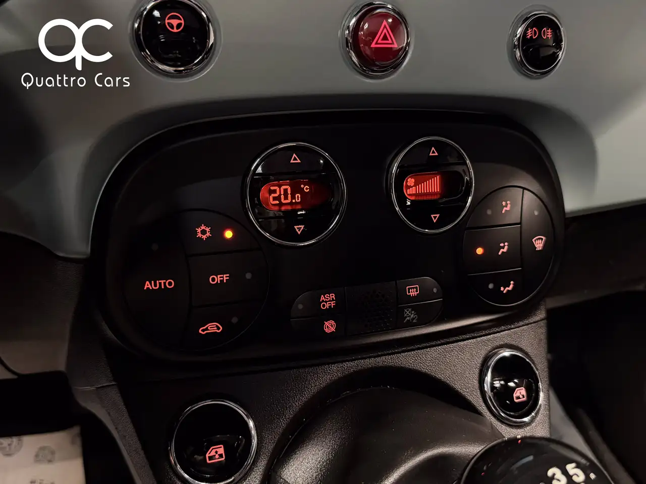 Fiat 500 1.0i Hybrid Car play Gps Toit pano Verde Rugiada, миниатюра 18