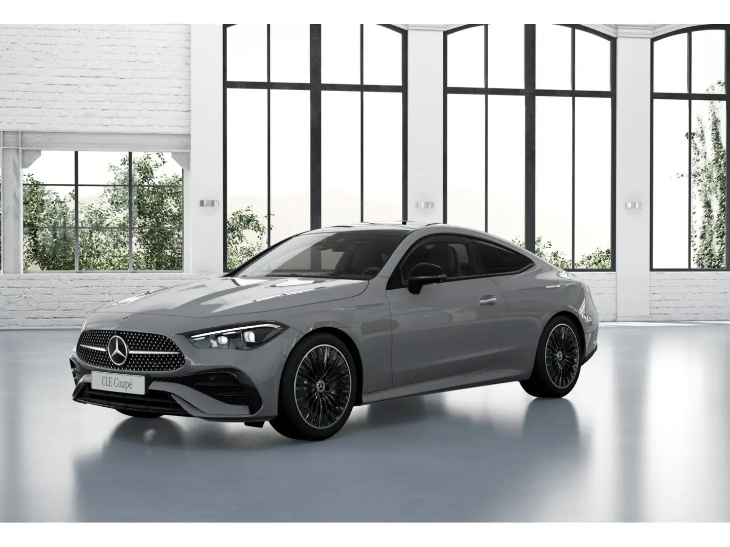 Mercedes-Benz CLE 300 4MATIC Coupé +AMG+Night+MBUX+Sportausp. Gris - 2