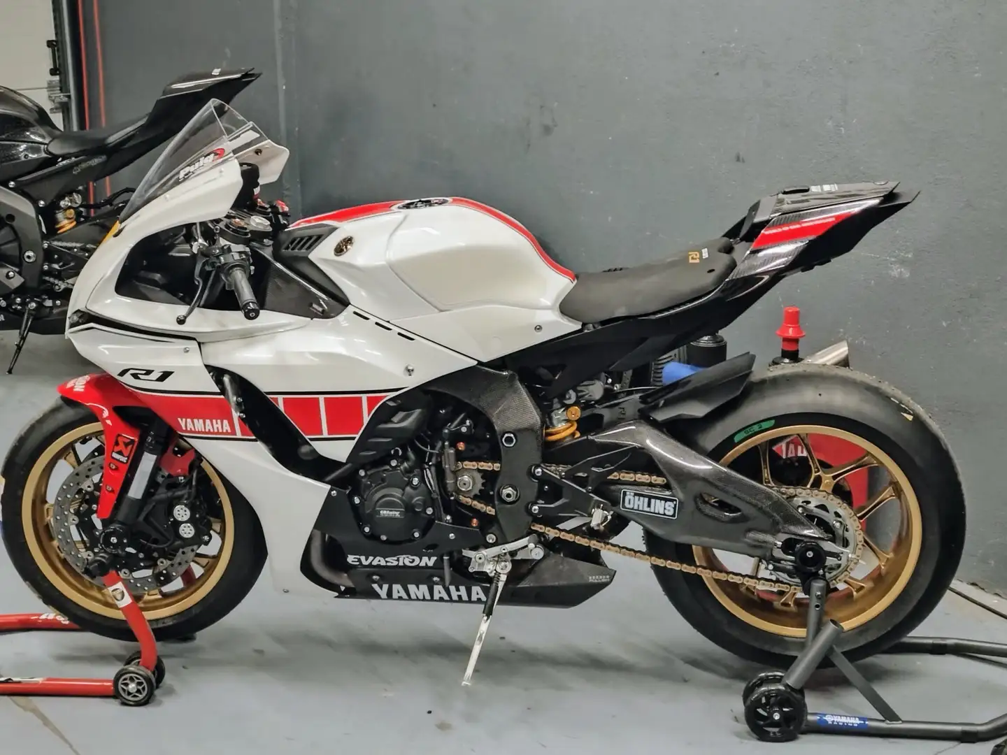 Yamaha YZF-R1 Blanc - 2