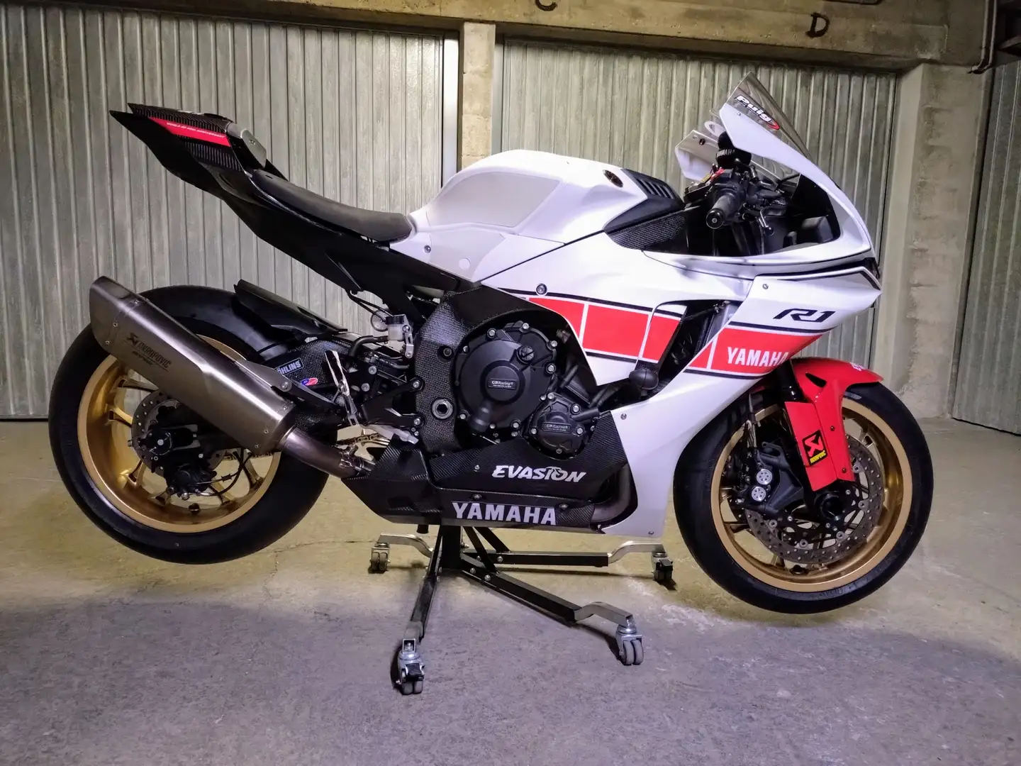 Yamaha YZF-R1 Blanc - 1