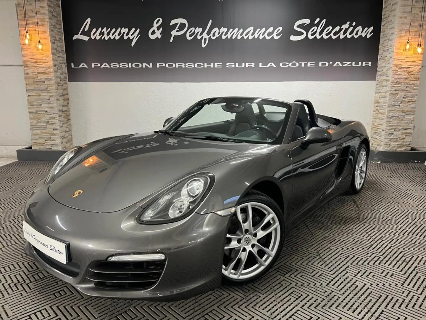 Porsche Boxster type 981 2.7 flat 6 265ch PDK - 99000km - Excellen Gris - 1