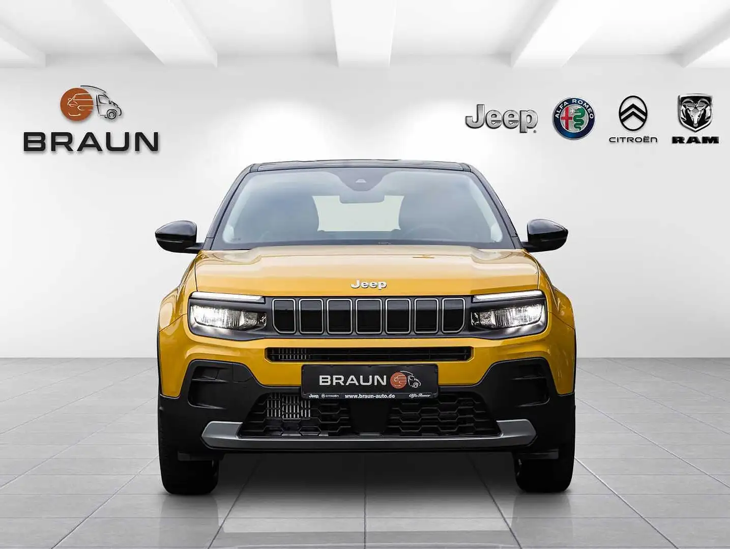 Jeep Avenger 1.2 Altitude Winter Paket Gelb - 2