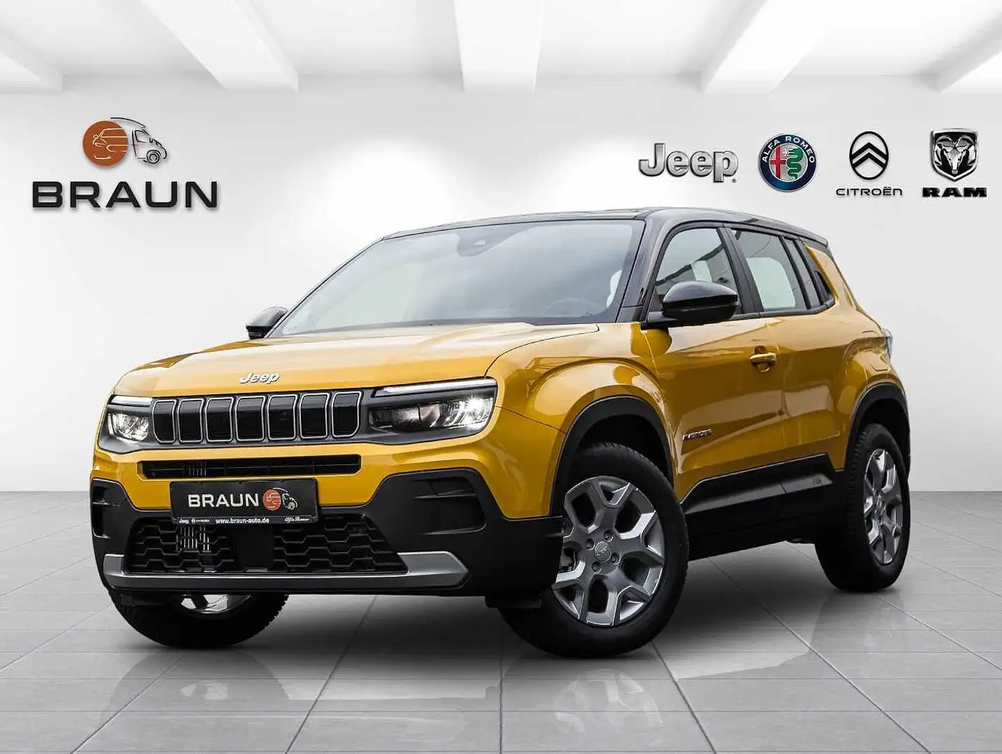 Jeep Avenger 1.2 Altitude Winter Paket Gelb - 1