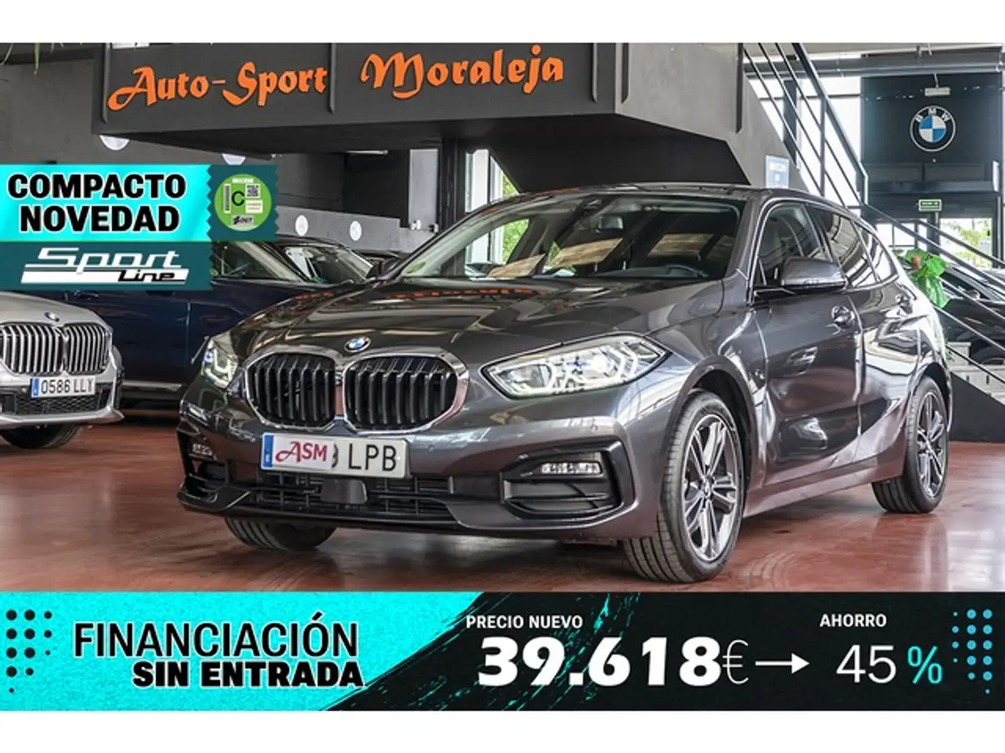 BMW 116 116dA Gris - 1