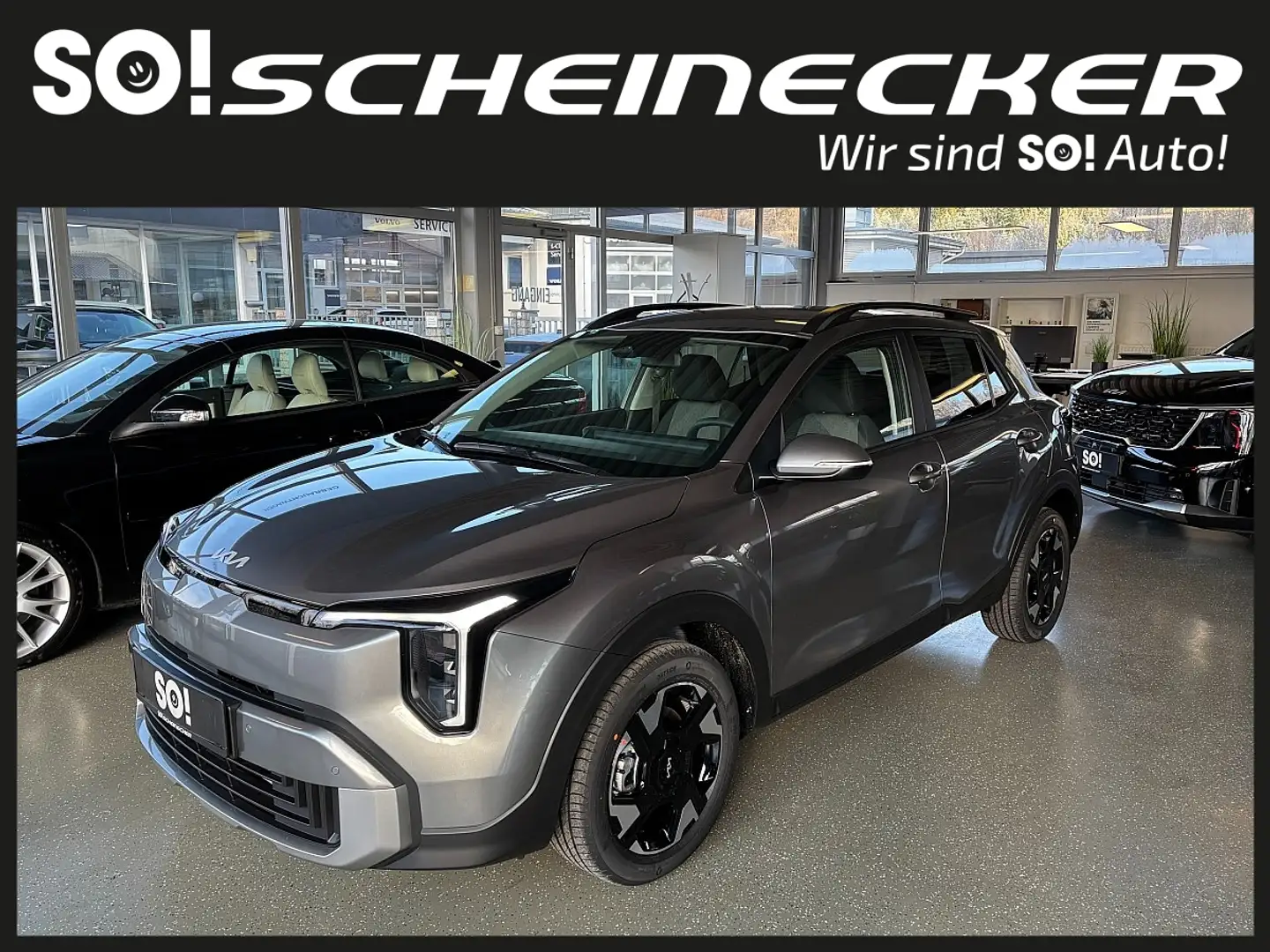 Kia Stonic 1,0 TGDI GPF ISG Silber (FACELIFT) Grau - 2