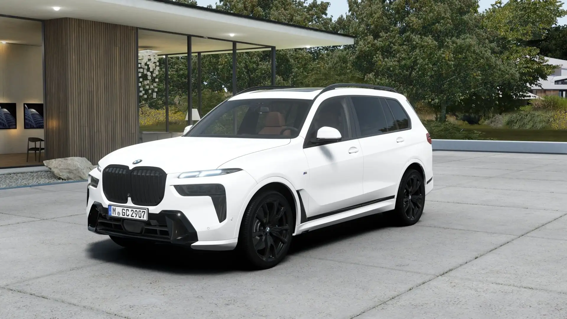 BMW X7 xDrive40d *AHK ACC Pano* Blanc - 2