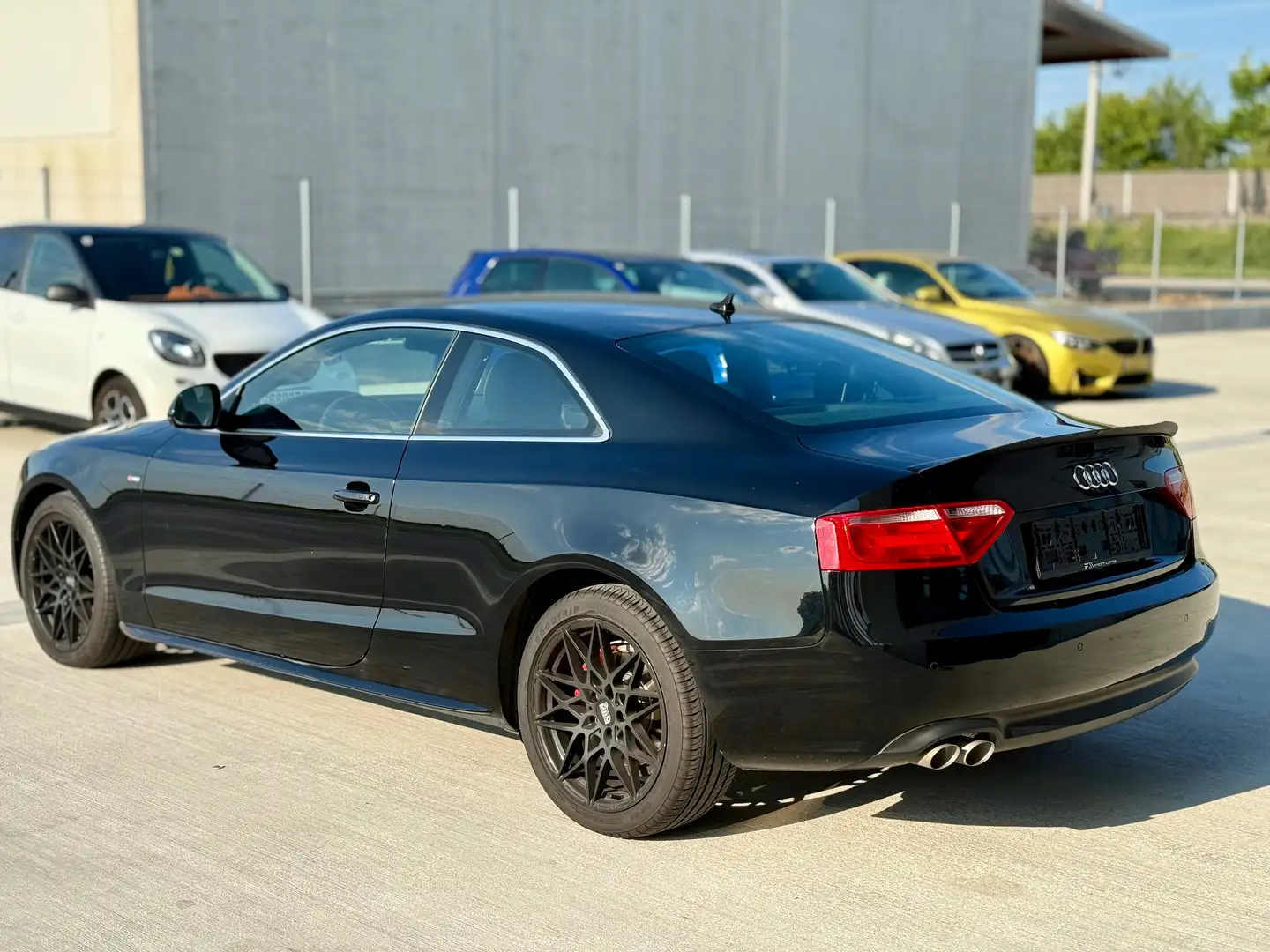 Audi A5 A5 Coupe 2.0 TDI Maxton Spoiler, MAM Felgen Zwart - 2