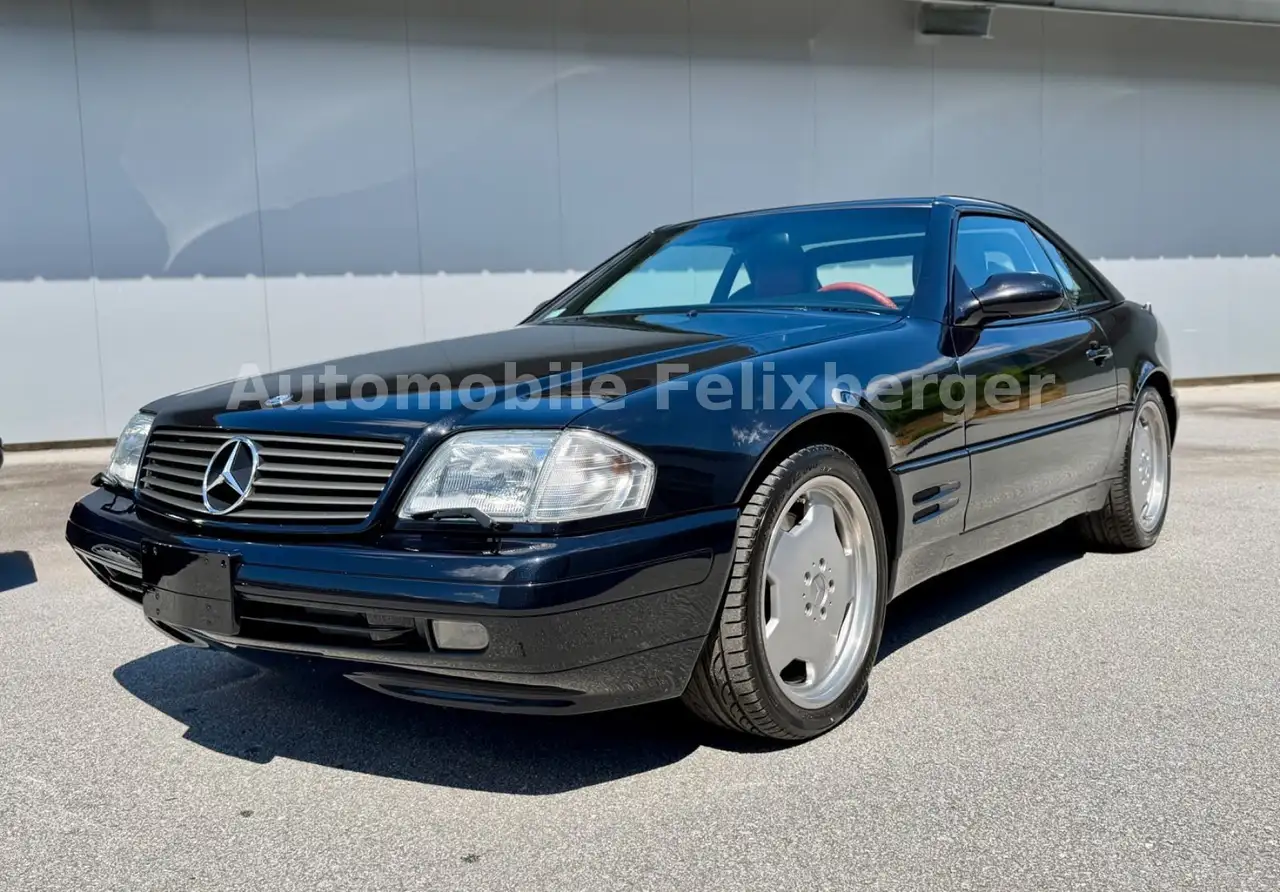 Mercedes-Benz SL 500 Designo Leder Nappa Rot Carbon, foto 1
