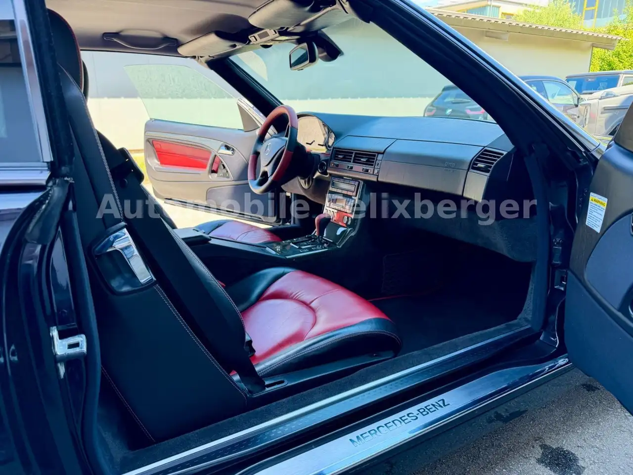 Mercedes-Benz SL 500 Designo Leder Nappa Rot Carbon, foto 12